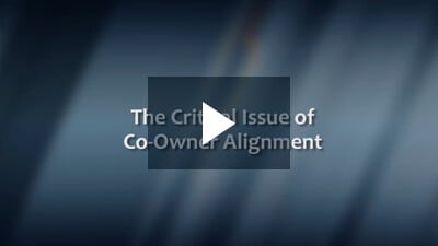 The Critical Issue of Co-Owner Alignment