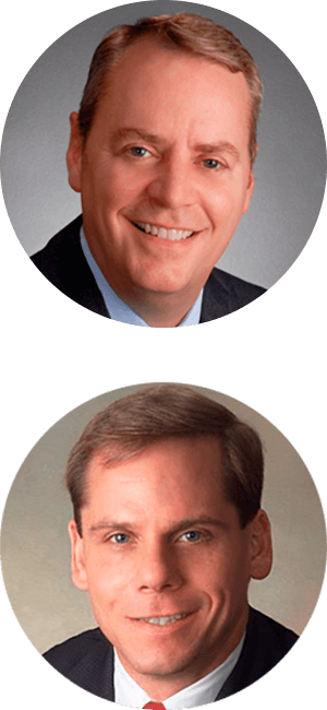 Patrick Ungashick and Trey Prophater headshots