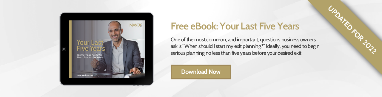 Your Last Five Years eBook CTA