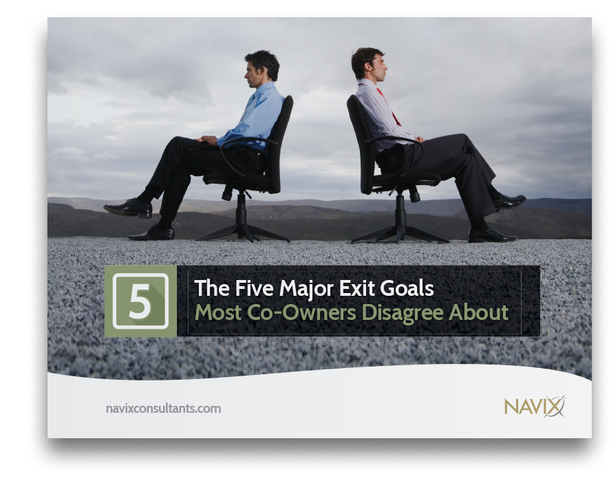 Five Major Exit Goal Disagreements eBook