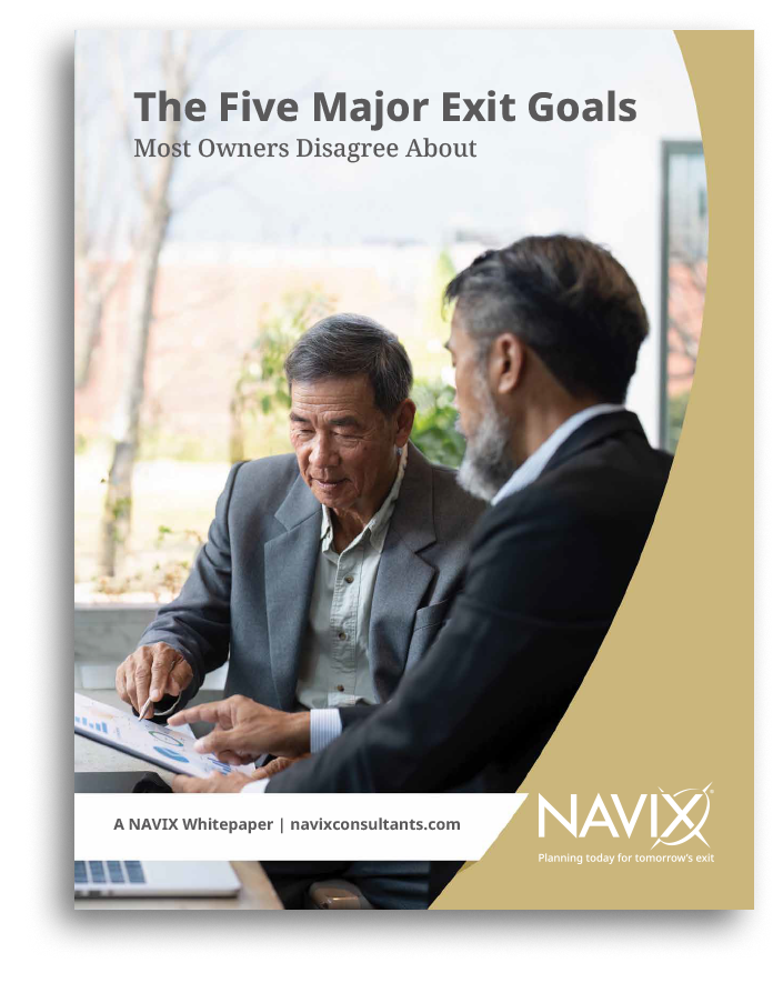 Five Major Exit Goal Disagreements whitepaper