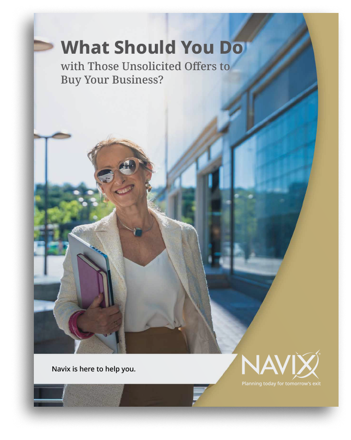 What Should You Do with Those Unsolicited Offers to Buy Your Business? white paper